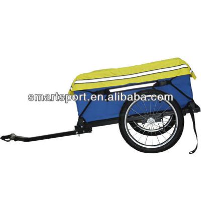 China 600D Polyester Oxford Style European Bike Cargo Trailers for sale