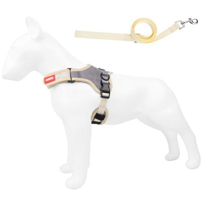 China Customized Reflective Logo Pet Accessories Dog Vest Camera Pet Breathable Harness Saddle Cat Chest Strap for sale