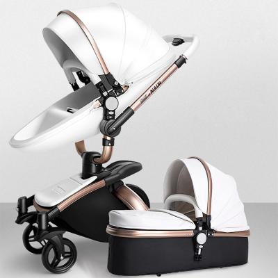 China Manufacturer Luxury Large Wheels Landscape Stroller Pram Baby Strollers High Big Wheels Manufacturer for sale