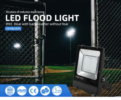 China 100W Outdoor LED Flood Light IP65 Waterproof with Sensor 6500K 10000Lm Security Light White Floodlight for sale