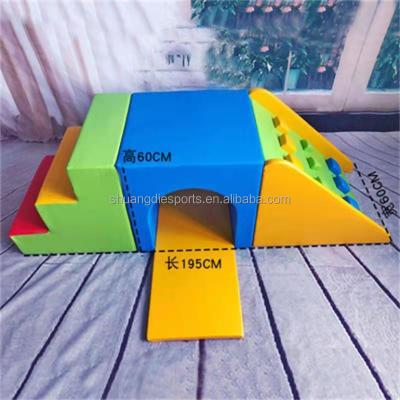 China Durable Educational Softplay Kids Building Block Indoor Soft Play Set for sale