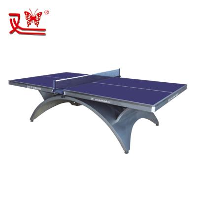 China Cangzhou Mobile Sports Productions Wholesale 25MM Table Unfolding Top Ping Pong Table for sale