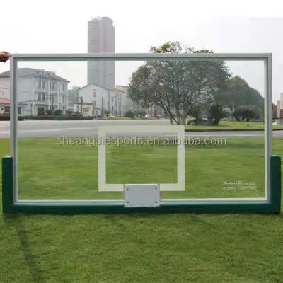 China Sports Game.Sports Forming 15mm 50mm Tempered Glass Basketball Board Basketball Backboard Acrylic for sale