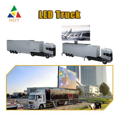 China Mini TV Studio Truck Mobile P6 Broadcasting LED Display Hot Selling for sale