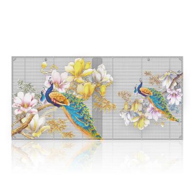 China shenzhen Factory transparent led display P3.9-7.8 video wall for sale