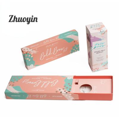 China New Design Recyclable Full Color Printed Custom Logo Gift Box Cardboard Packaging for sale