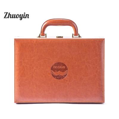 China Other Wholesale New Design PU Leather Gift Perfume Box for sale