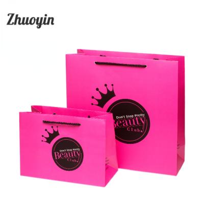 China Recyclable Recycled Kraft Paper Mailing Bags With Handle China Supplier for sale