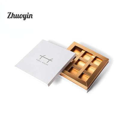 China Food Grade Recyclable Paper Gift Box For Homemade Chocolate Packaging Box for sale