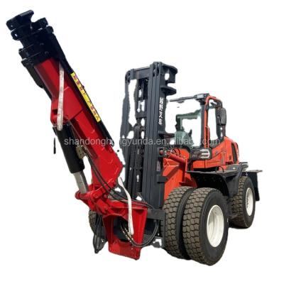 China Other Custom Hydraulic Telescopic Forklift Crane Small Tons Boom Crane Modified Crane For Sale for sale