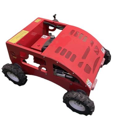 China Factory direct high quality 4-Stroke farm remote control mower crawler weeding machine for lawn mower for sale