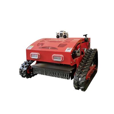 China 4-Stroke Track Lawn Mower All-terrain Intelligent Remote Control Orchard Lawn Mower For Lawn Mower for sale