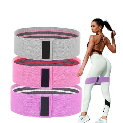 China High Elasticity Female Buttocks Training Multicolor Wholesale Fitness Resistance Belt for sale