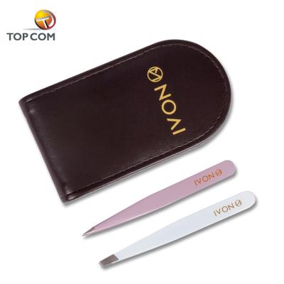 China Durable And Safe Eyebrow Tweezers Hair Remover Wholesale Private Label for sale