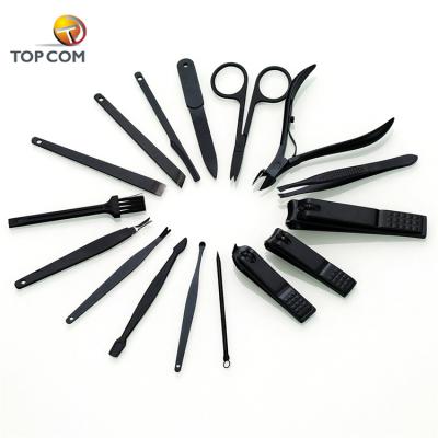 China Portable Stainless Steel Nail Manicure Products Set Promotion for sale