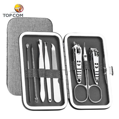 China Portable Wholesale Nail Care Manicure Pedicure Gifts Kit With Custom Logo for sale