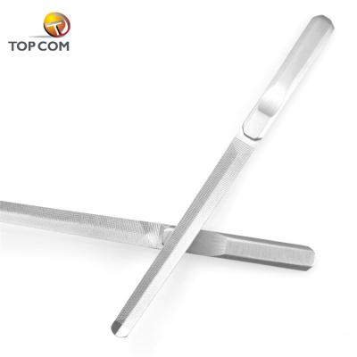 China Handmade Product Stainless Steel Toe Nail File Manicure Metal Toenail File for sale