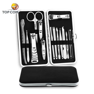 China Bulk Sale Travel Portable Hot Manicure Set With Label Logo for sale