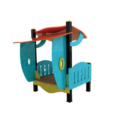 China Modern Commercial Amusement Park PE Board Safety Play House Kids Kids Playground Equipment for sale