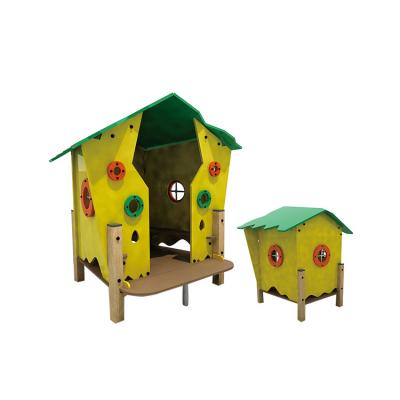 China Modern Kindergarten Play House Plastic Preschool Kids Outdoor Playground Equipment For Children for sale