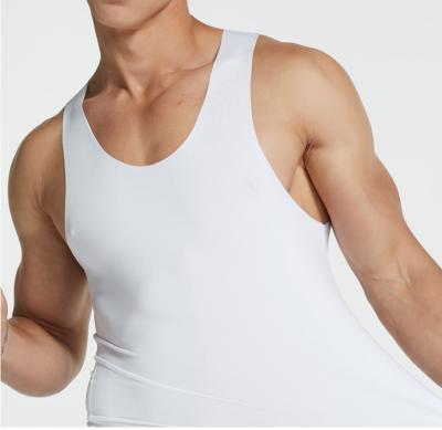 China Top Grade Anti-shrink Quality Men's Popular Summer Sport Sleeveless Gym Shirts Man Tank Tops Summer for sale