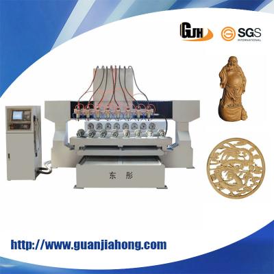 China multi de gravuremachine 4 van de ashoutbewerking ascnc router Te koop