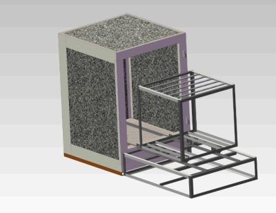 Κίνα Industrial Gas Fired Powder Coating Oven , Powered Batch Curing Oven For Drying προς πώληση