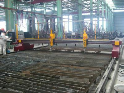 China High Speed CNC Flame Plasma Cutting Machine , CNC flame plasma rolling production line for sale