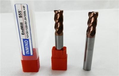 China Long Neck 2 Flute Solid Carbide End Mills By 5 AXIS CNC Grinder , Standard Type zu verkaufen