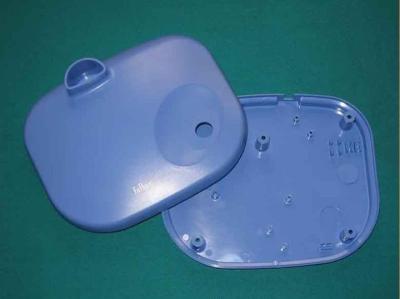 Cina Blue Plastic Injection Molded Parts PC / PEPP / PPS Plastic Panels in vendita