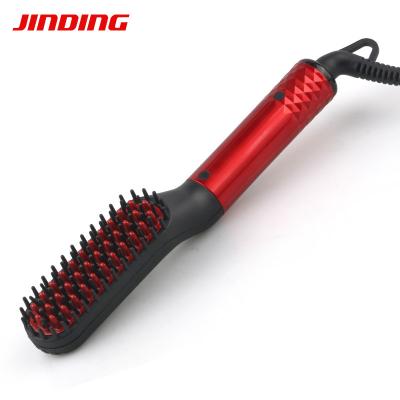 China Hair straightening; Hair Drying Electric Ceramichot Brush Professional Hair Brush Straightener Hot Comb for sale