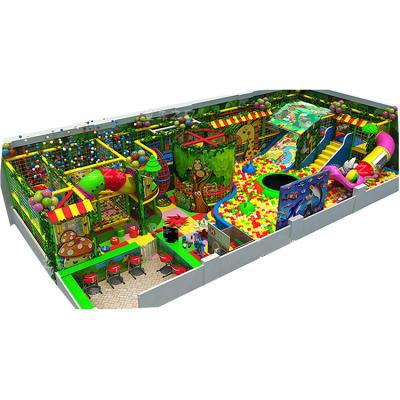 China Plastic Theme Soft Playground Jungle Playground Labyrinth Forest Playground Kids Indoor Playground For Sale for sale