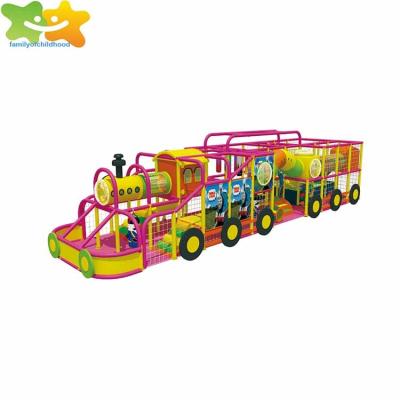 China Kids Playground Plastic Funny Naughty Loud Slide Indoor Soft Maze For School for sale