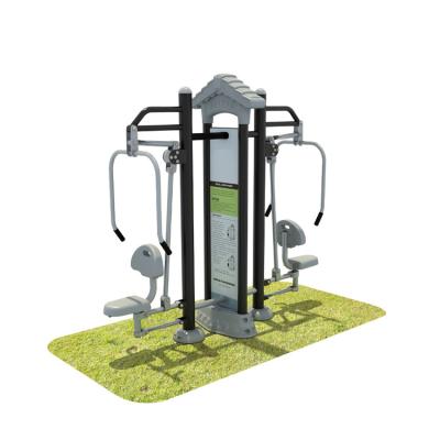 China Galvanize Good Quality Factory Price Steel Outdoor Fitness Equipment Gym Equipment For Sale for sale