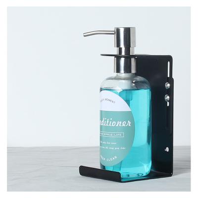 China Black Liquid Soap Dispenser Foam Soap Dispenser Good Quality Hand Sanitizer Bottle Stainless Steel For Bathroom Hotel Home for sale