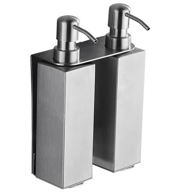 China Foam Wall Mounted Soap Dispenser OEM Stainless Steel Hand Sanitizer Bottle Liquid Soap Dispenser For Hotel Home for sale