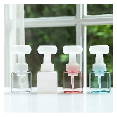 China Custom Foaming Foaming Hand Pump Hand Wash Sanitizer Soap Dispenser Foaming Soap Dispenser Plant Flower Bottle For Bathroom for sale