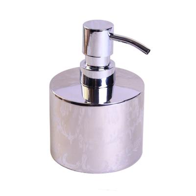 China High Quality Gold Finish Foaming Soap Dispenser Stainless Steel 300ML Foaming Soap Bottle For Hotel Restaurant for sale