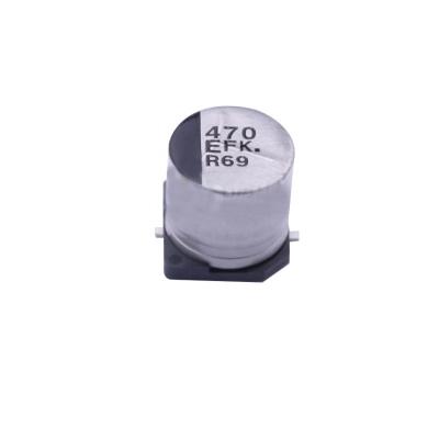 China Hot Selling AC Motor SMD Capacitor 470uF 25V 10*10.2mm EEEFK1E471P Aluminum Electrolytic Capacitor for sale