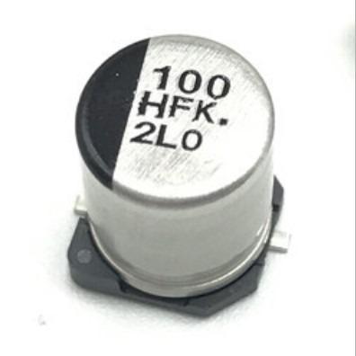 China Hot Selling AC Motor SMD Capacitor 100uF 50V 8*10.2mm EEEFK1H101P Aluminum Electrolytic Capacitor for sale