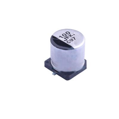 China Hot Selling AC Motor SMD Capacitor 100uF 63V 10*10.2mm EEEFK1J101P Aluminum Electrolytic Capacitor for sale