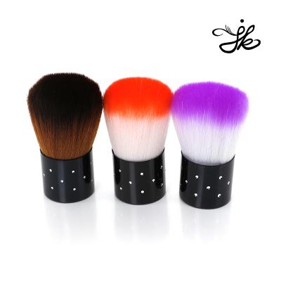 China Angular Blush Logo Makeup Brush Mini Powder Custom Made Foundation Brush Mushroom Blush Cute Hair Brush for sale