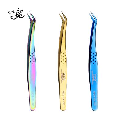 China Mini VETUS False Eyelash Extension Tweezers MCS-24A MCS-25A MCS-30A MCS-16-12C MCS-16-13C Isolation for sale