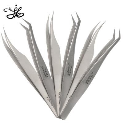 China High Quality Lash Custom Professional Eyelash Tweezers Eyelash Extension Dispenser Stainless Steel Volume Eye Extension for sale