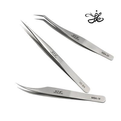 China VETUS Eyelash Extension Kit Private Label Custom Lash Tweezers 00-SA MSA-18 MSA-20 Series for sale