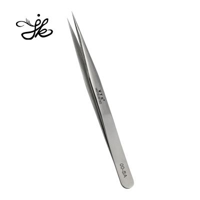 China Custom Private Label Small Eyebrow Eyelash VETUS Tweezers 00-SA MSA-18 MSA-20 Series Eyelash Extension for sale