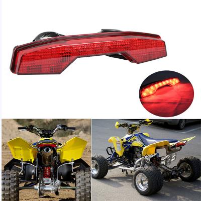 China High Quality Plastic Sport LED Quad ATV Red Tail Lights Brake Stop Light LED Rear Lamp For 400/450 Suzuki LTR400 LTR450 Liter All Year for sale