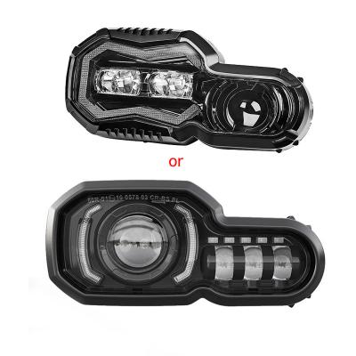 China DRL+High Beam/Low Beam Headlights New E24-mark For BMW F800GS F800R F 650 GS F 800GS Adventure 700 800 ADV Full LED Projector Headlight Assembly for sale