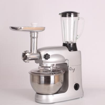 China Hotel Hand Stand Electric Multifunctional Cake Bread Dough Egg Mixer Food Processor for sale