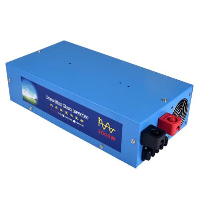 China Modified Wave Inverter 2000w Input Voltage 12v 24Voutput Voltage 220v 110V Car Inverter 50.60HZ 430x200x100 mm for sale